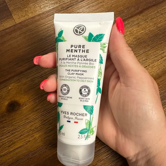 THE PURIFYING CLAY MASK-With Organic Peppermint - Picture 1 of 3